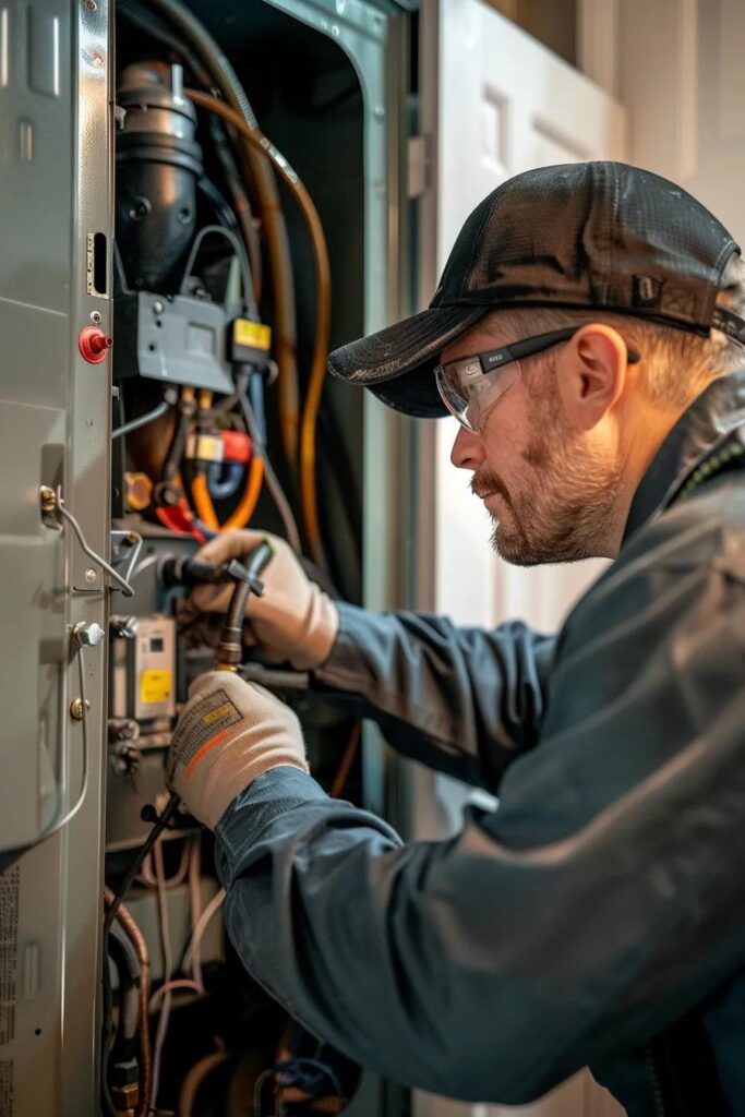 Graphic showing the key benefits of yearly furnace tune‑ups